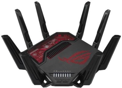 Маршрутизатор ASUS GT-BE19000 BE19000 1x10GE LAN, 3x2.5GE LAN, 1x10GE WAN/LAN, 1x2.5GE WAN/LAN, 1xUS