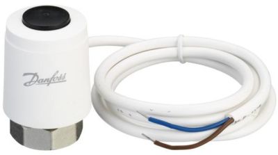 Термоелектричний привод Danfoss TWA-K, NO, M30x1.5, 2Вт, 24В