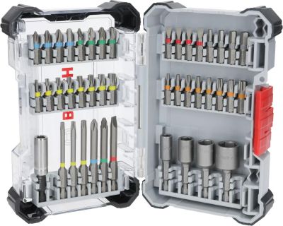 Біти Bosch Professional Extra Hard Screwdriver Bit Set, магнітний бітотримач, PH,PZ,T, SL, HEX, кейс