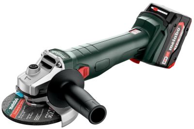 Шліфмашина кутова акумуляторна Metabo W 18 L 9-125 125мм 18В 2х4А·год 8500об/хв 2.3кг