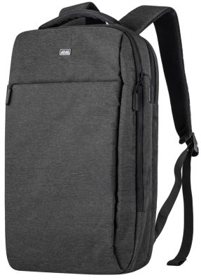 Рюкзак 2E, Melange 17", чорний