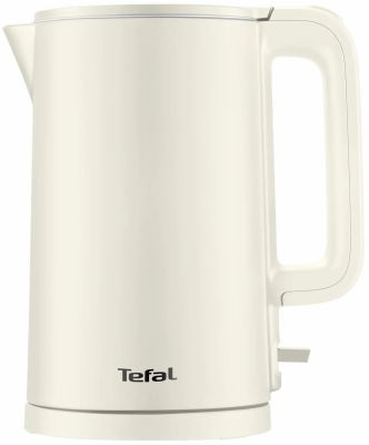 Електрочайник Tefal Thermo Protect, 1.5л, пластик, нержавіюча сталь, світло-бежевий