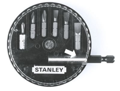 Набір біт Stanley, з магнітним утримувачем, 1/4", 7шт
