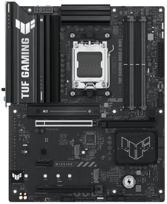 Материнcька плата ASUS TUF GAMING B850-E WIFI sAM5 B850 4xDDR5 M.2 HDMI DP Wi-Fi BT ATX