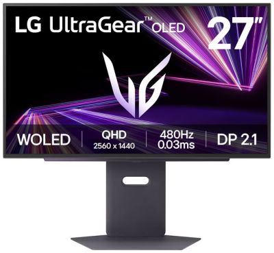 Монітор LG 27" 27GX790A-B 2xHDMI, DP, USB, Audio, OLED, 2560x1440, 480Hz, 0.03ms, DCI-P3 98.5%, G-SY