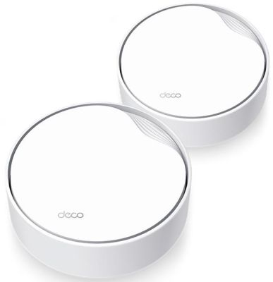Система WiFi-Mesh TP-LINK Deco X50 AX3000, 1xGE LAN/WAN, 1x2,5GE LAN/WAN, 2мод, PoE