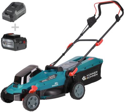 Газонокосарка акумуляторна Konner&amp;Sohnen KS 33LM-20V 20В акб 1х4А·год 33см 30л 25-75мм 14кг