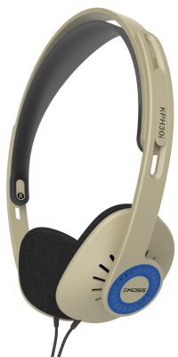 Навушники On-Ear Koss KPH30iRB, 3.5 mini-jack, Mic, 1.2м, Бежевий