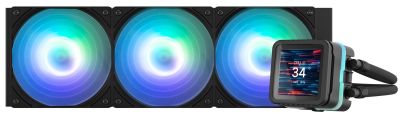 Система рідинного оxолодження  Zalman Alpha 2DS A36 ARGB, LGA1851, 1700, 1200, 115x, AM5, AM4, TDP 3