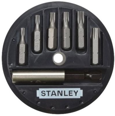 Набір біт Stanley T10, T15, T20, T25, T30, T40 + тримач 7шт