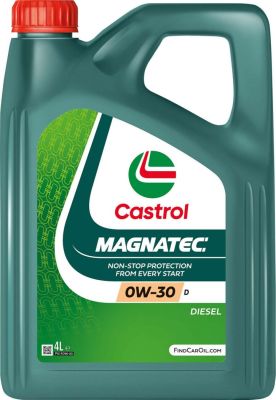 Олива моторна Castrol Magnatec Stop-Start 0W-30 4л (MG SS 0W30 D/4) (15F67B)