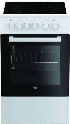 Плита Beko електрична склокерамічна, 60л, 50x60см, білий
