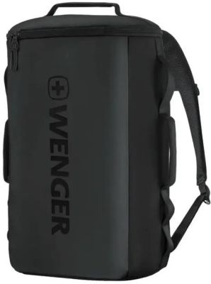 Дорожня сумка-рюкзак Wenger, UrbanOne Duffle backpack з відсіком для ноутбука 15.6", чорний