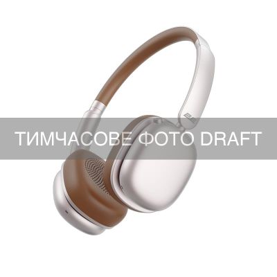 2E Навушники On-ear SVOЇ Mix, BT 5.4, IPX4, SBC, AAC, Mic, Коричневий