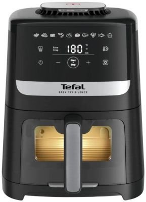 Мультипіч Tefal Easy Fry Silence Vision, 1670Вт, чаша-5л, сенсорне керув., 10 програм, з віконцем, п