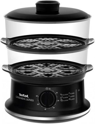 Пароварка Tefal Convenient, 900Вт, чаша-2.9/3.1л, резервуар для води -1.5л, механічне керув., пласти