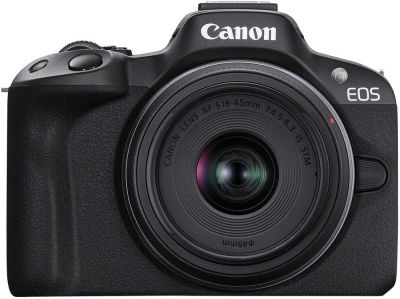 Цифр. фотокамера Canon EOS R50 + RF-S 18-45 IS STM Black