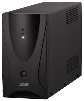 Джерело безперебійного живлення 2E ED2000, 2000VA/1200W,LED, 2xSchuko