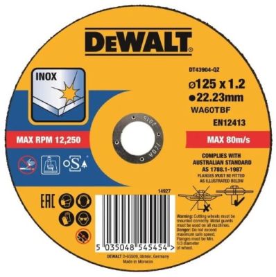 Диск відрізний DeWalt EXTREME по металу 125х1.2х22.23мм