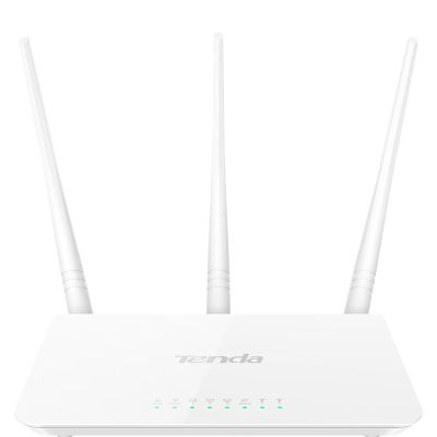 Маршрутизатор TENDA F3 N300, 3xFE LAN, 1xFE WAN, 3x5dBi