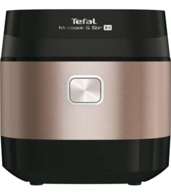 Мультиварка Tefal MultiCook&amp;Stir, 1200Вт, чаша-5л, електронне керув., пластик, чорно-бронзовий