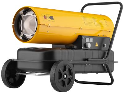 Теплова гармата дизель/гас 2E PowerHeat D30, прямого нагріву, 30кВт, 380м2, 750м3/год, колеса, IPX4,