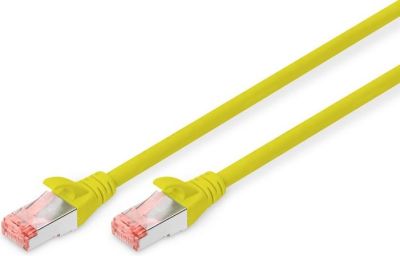 Патч-корд DIGITUS CAT 6 S-FTP, 2м, AWG 27/7, LSZH, жовтий