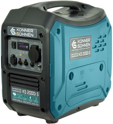 Генератор бензиновий інверторний Konner&amp;Sohnen KS 2000i S, 230В, 2.0кВт, ручний стартер, 19кг