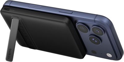 Акумулятор портативний літій-іонний Power Bank Belkin 5000мА·год, 20Вт PD/Qi2 15Вт, Magnetic Kicksta