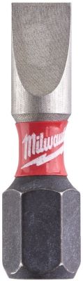 Біти Milwaukee Shockwave, SL0,8x5,5х25мм, набір 2шт