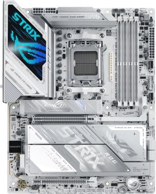 Материнcька плата ASUS ROG STRIX X870E-A GAMING WIFI7 NEO sAM5 X870E 4xDDR5 M.2 HDMI ATX білий