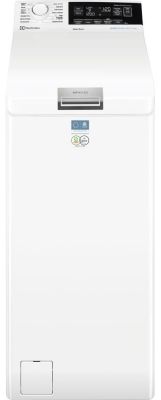 Пральна машина Electrolux вертикальна, 7кг, 1300, A, 60см, дисплей, пара, інвертор, білий