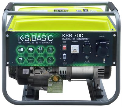 Генератор бензиновий Konner&amp;Sohnen Basic KSB 70C, 230В, 5-5.5кВт, ручний стартер, 66.6кг