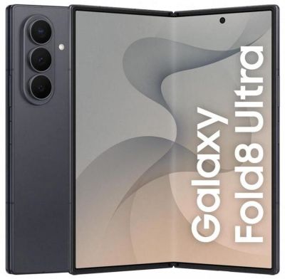 Смартфон Samsung Galaxy Fold 8 Ultra 5G (F976) 8"/6.5" 12/512ГБ, 1SIM, 5000мА•год, графітовий