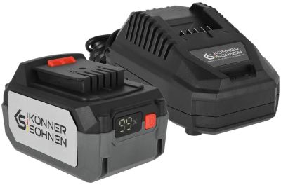 Набір акумулятора та зарядного пристрою Konner&amp;Sohnen KS 20V4-1-KIT 20В 1х4А·год