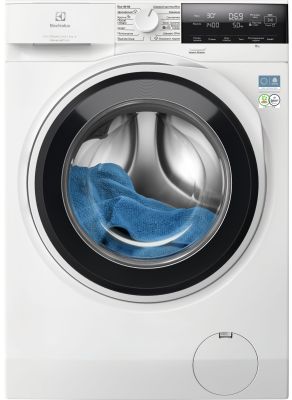 Пральна машина Electrolux фронтальна, 9кг, 1400, A, 60см, дисплей, пара, інвертор, universaldose, бі
