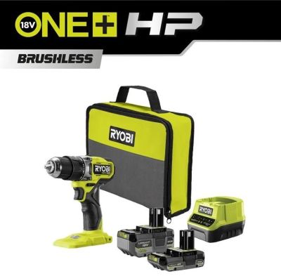 Шурупокрут-дриль акумуляторний Ryobi ONE+ HP RPD18C1-242S 18В 1х2А·год 1х4А·год ЗП 60Нм 450·1700об/х