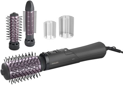 Фен-щітка Philips 7000 Series, 1000Вт, 3 режими, іонізація, хол. обдув, чорний