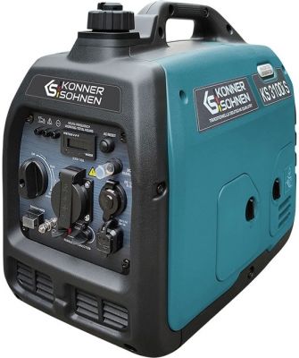 Генератор бензиновий інверторний Konner&amp;Sohnen KS 3100i S, 230В, 3.1кВт, ручний стартер, 21.5кг