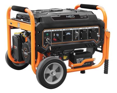 Генератор бензиновий Neo Tools 230В, 2.8/3кВт, електростартер, 45кг