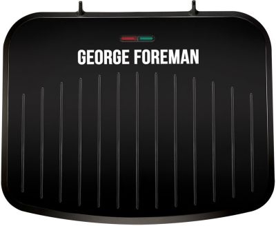 Гриль George Foreman прижимний Fit Grill Medium 1630Вт, темп. режимів-1, пластик, чорний