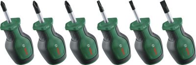 Викрутки Bosch PH, PZ, TX, SL, сталь CrV набір 6шт