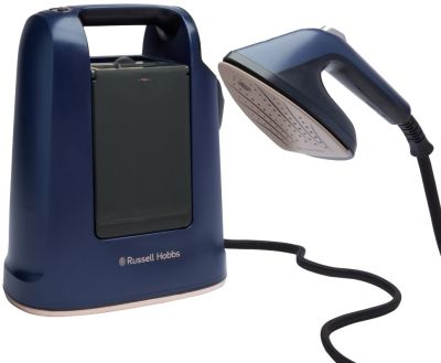 Відпарювач Russell Hobbs Genie Maestro, 1700Вт, 750мл, паровий удар -20гр, верт. відпарювання, керам