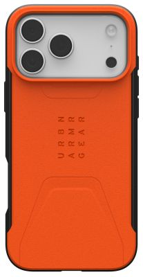 Чохол UAG для iPhone 17 Pro Max, Civilian MagSafe, Orange