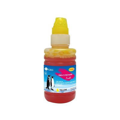 Контейнер з чорнилом G&amp;G до Epson L1800/L800/L800/L805/L810/L850 yellow