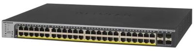 NETGEAR Комутатор GS752TPP 48xGE PoE, 4xSFP, 760Вт, Керований L2