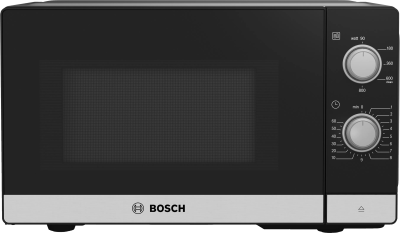 Мікрохвильова піч Bosch, 20л, мех. керув., 800Вт, чорний