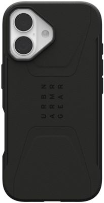 Чохол UAG для iPhone 17, Civilian MagSafe, Black