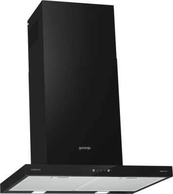 Витяжка Gorenje купольна, 60см, 650м.куб/год, чорний