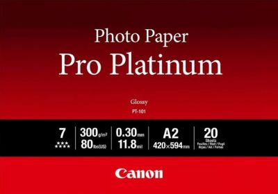 Папiр Canon A2 Pro Platinum Photo Paper PT-101 A2 20 арк